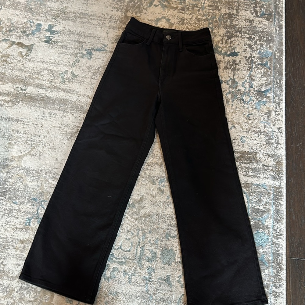 Just Black Denim Black Wide Leg